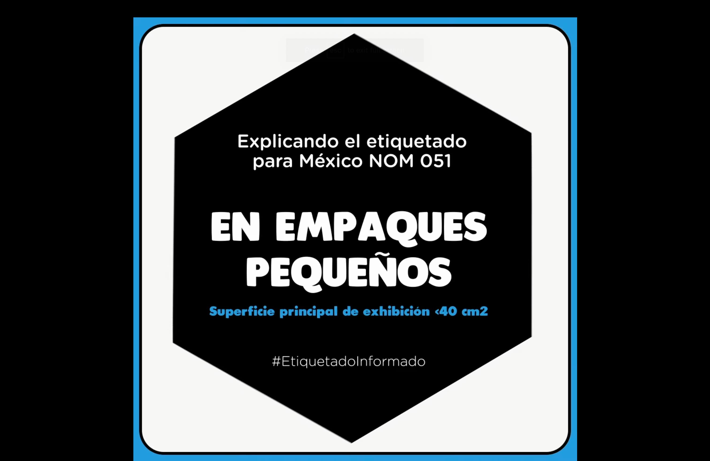 ¿Por qué aparce solo un sello en los empaques pequeños?