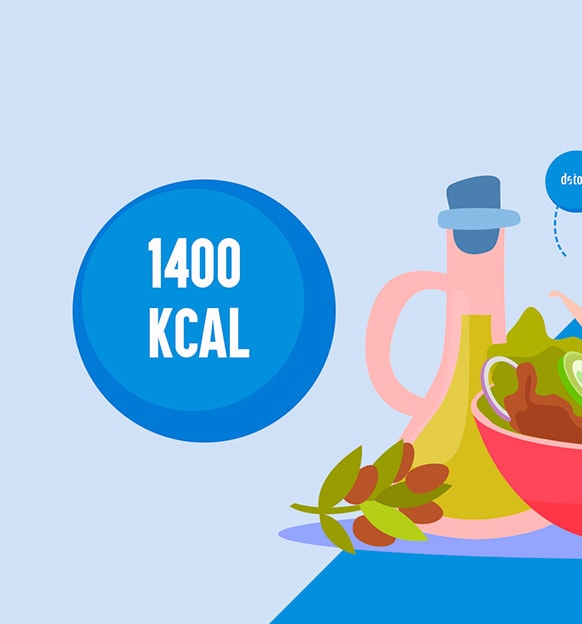 Plan de 1400 kcal
