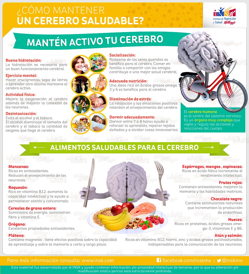 Cómo mantener un cerebro saludable